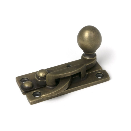 Burnished Brass Sash Hook Fastener