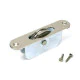 Polished Nickel Radiused Sash Pulley 75kg