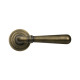 Burnished Brass Newbury Lever on Rose Set (Art Deco)