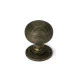 Burnished Brass Beehive Mortice/Rim Knob Set