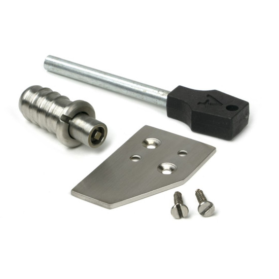 Satin Marine Stainless Steel Key-Flush Sash Stop