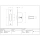 Satin Marine SS (316) Square Ended Sash Pulley 75kg