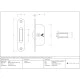 Satin Marine SS (316) Radiused Sash Pulley 75kg