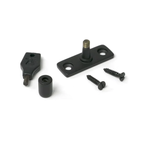 Aged Bronze Locking Pivot For Casement Stay