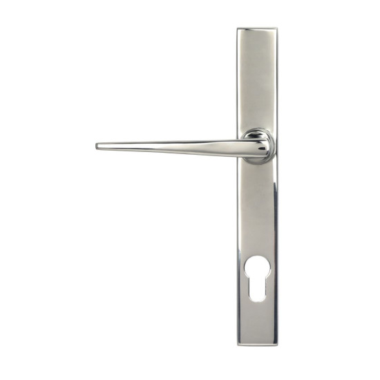 Eaton Slimline Lever Espagnolette Lock Set - Polished Marine Stainless Steel