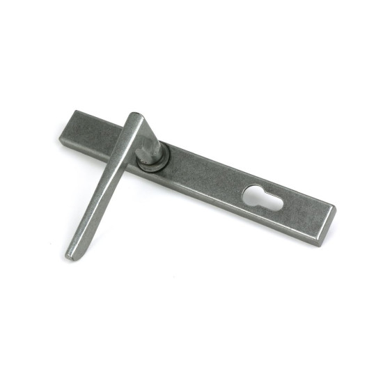 Slimline Lever Espagnolette Lock Set Pewter Eaton