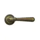 Burnished Brass Newbury Lever on Rose Set (Beehive) - Unsprung