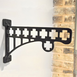 8 Lath Kitchen Shelf Rack Single End