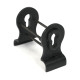 Blacksmith External Beeswax 50mm Euro Door Pull (Back to Back fixings)