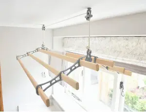 Pulley clothes airer