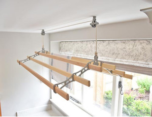 Pulley clothes airer