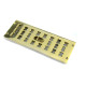Brass Hit and Miss Narrow Air Vent