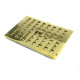Brass Hit and Miss Double Air Vent