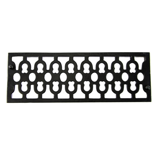Cast Iron  Air Vent - Black Finish