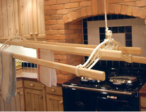 Classic 4 Lath Pulley Clothes Airer