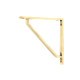 Aged Brass Barton Shelf Bracket