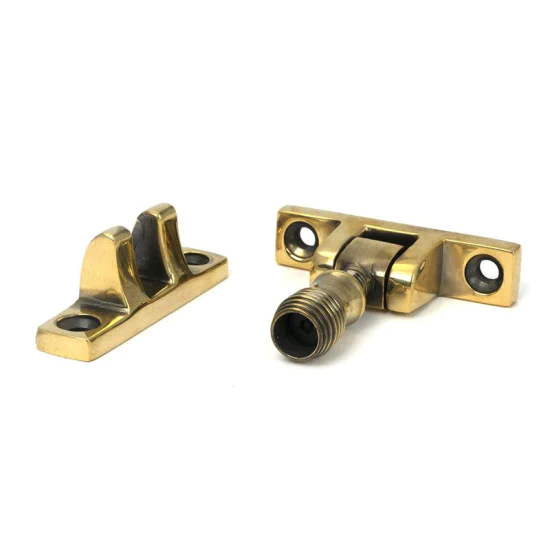 Aged Brass Beehive Brighton Fastener - Narrow (Square)