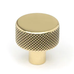 Aged Brass Brompton Cabinet Knob