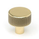 Aged Brass Brompton Cabinet Knob