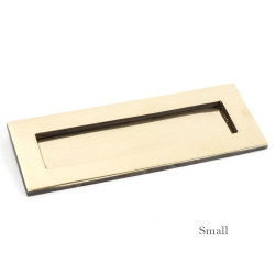 Aged Brass Letter Plate