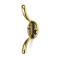 Aged Brass Newbury Cleat Hook