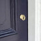 Aged Brass Round Escutcheon