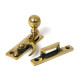 Aged Brass Sash Hook Fastener