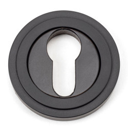 Aged Bronze Art Deco Euro Escutcheon