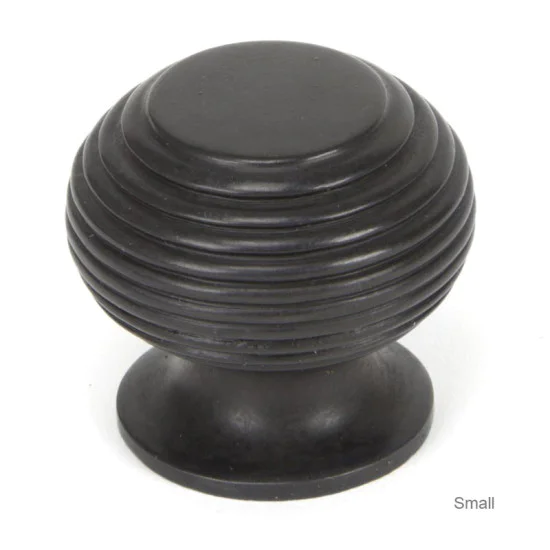 Aged Bronze Beehive Cabinet Knob