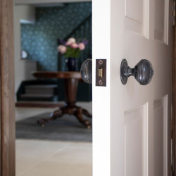 Aged Bronze Bloxwich Door Knobs