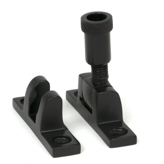 Aged Bronze Brompton Brighton Fastener - Narrow (Square)