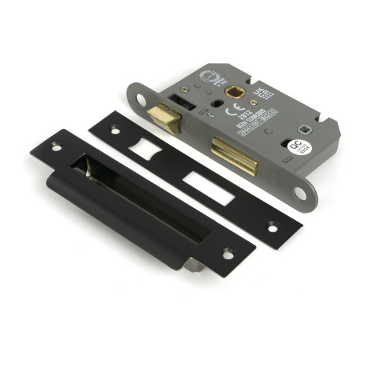 Aged Bronze Heavy Duty Bathroom Mortice Lock