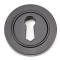 Aged Bronze Round Escutcheon