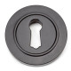Aged Bronze Round Escutcheon