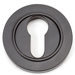 Aged Bronze Round Euro Escutcheon