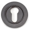 Aged Bronze Round Euro Escutcheon