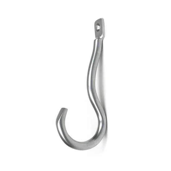 Anchor Coat Hook Satin Chrome