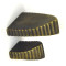 Antique Brass Harlech Knob