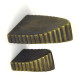 Antique Brass Harlech Knob