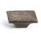 Antique Brass Pacific Rectangular Knob
