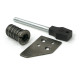 Antique Pewter Key-Flush Sash Stop