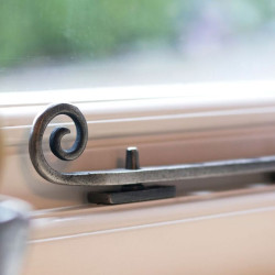 Antique Pewter Monkeytail Casement Stay