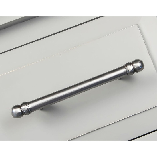 Antique Pewter Patina Bar Pull Handle
