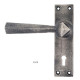 Antique Pewter Straight Lever Door Handle