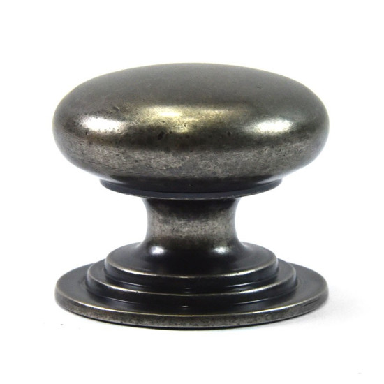 Antique Pewter Victorian Cabinet Knob