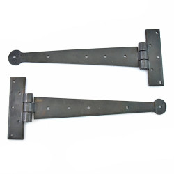 Penny End Hinges - Beeswax Finish