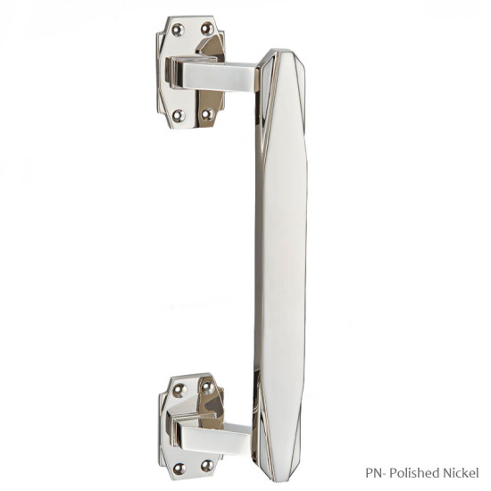 Art Deco Pull Handle on Roses