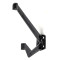Art Nouveau Coat Hook - Black Finish