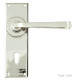 Avon Door Handle - Polished Nickel