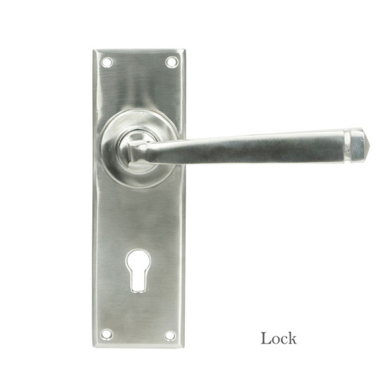 Avon Door Handle - Satin Marine Stainless Steel